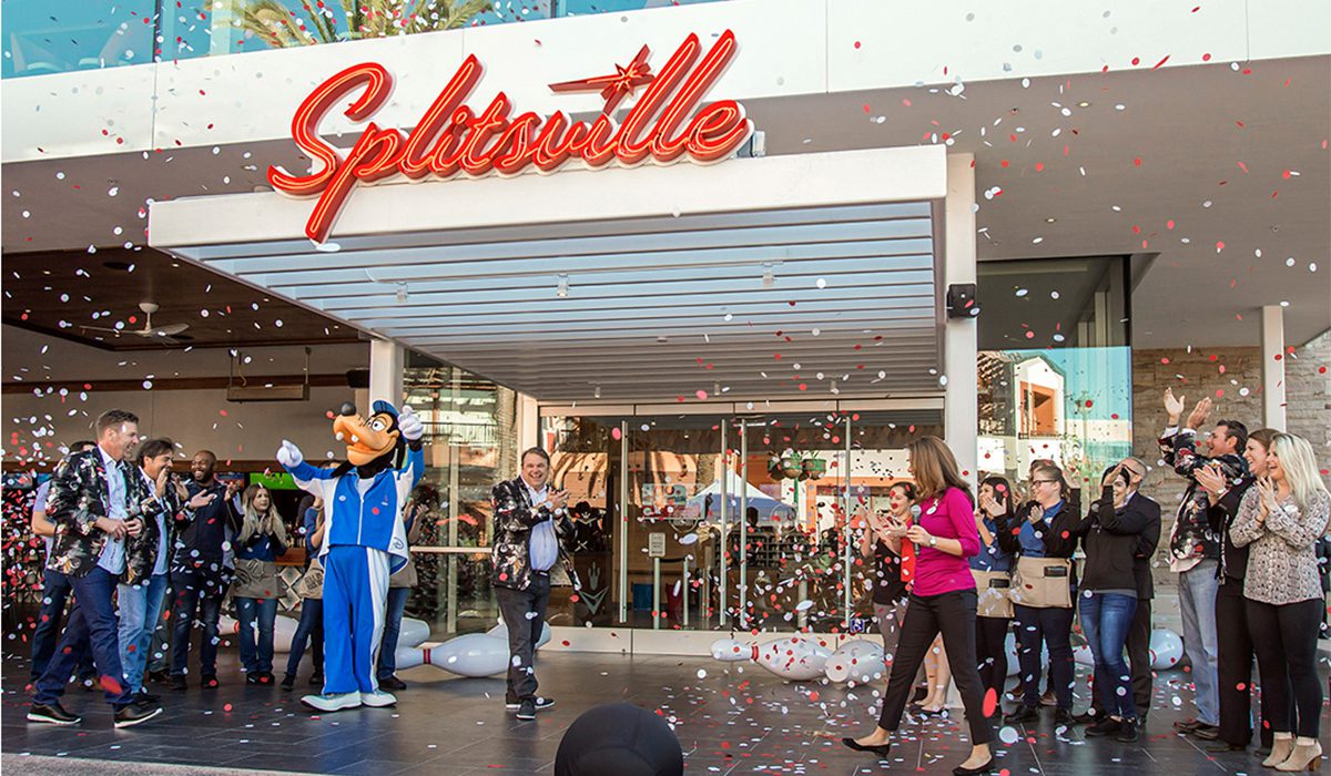 Splitsville Luxury Lanes in Disneyland's Downtown Disney